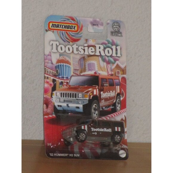 Matchbox Mattel Candy Food Series Lot of  5 Different Car Lot 2023 New Package - Picture 6 of 6